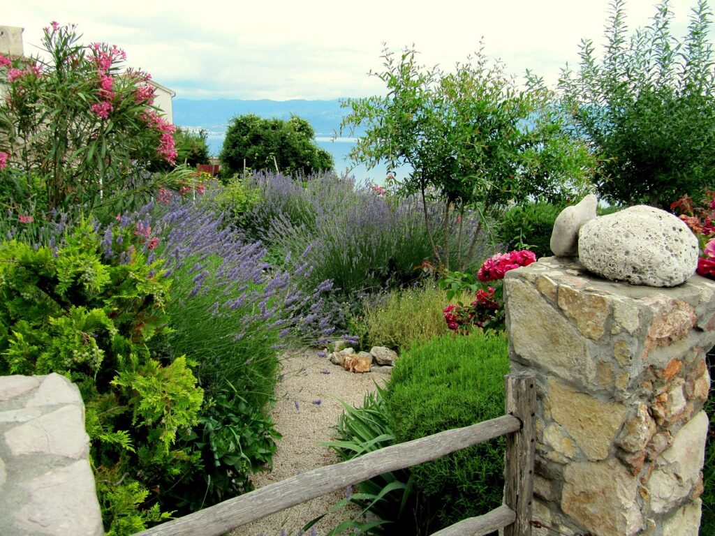 desert gardening incorporate natives and mix with ornamental edible plants.